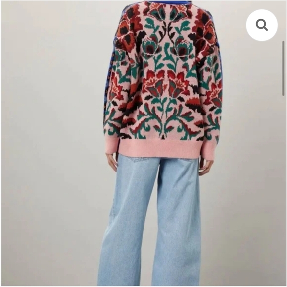 Farm Rio Mixed Prints Cardigan - Picture 4 of 8